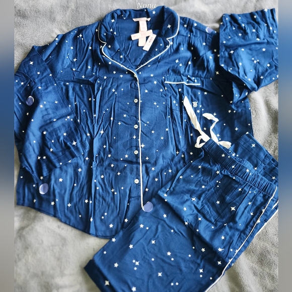 Victoria secret Flannel pj set size XXL NWT - Picture 9 of 12